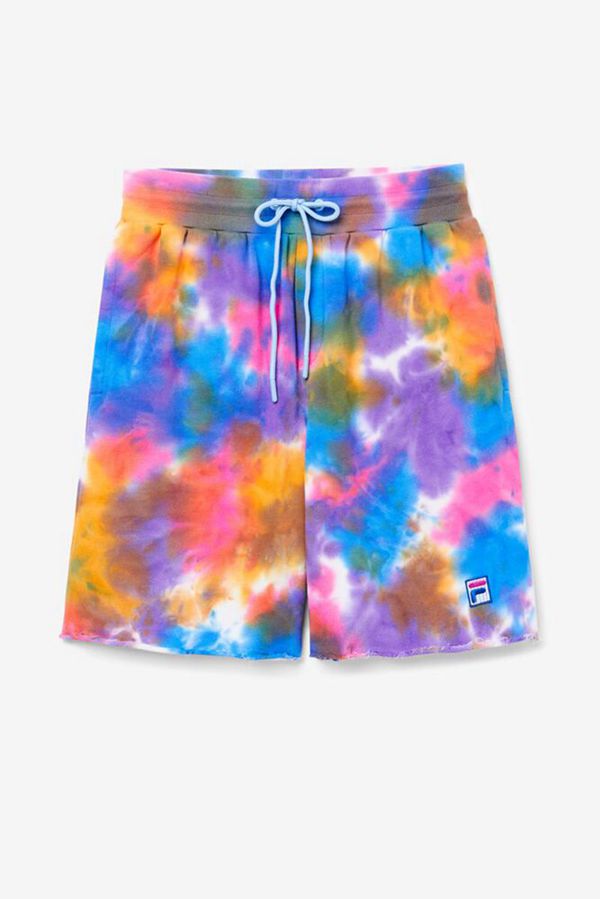 Fila Šortky Damske Viacfarebný - Sloan Tie Dye Vypredaj - Slovakia 58916-QTJK